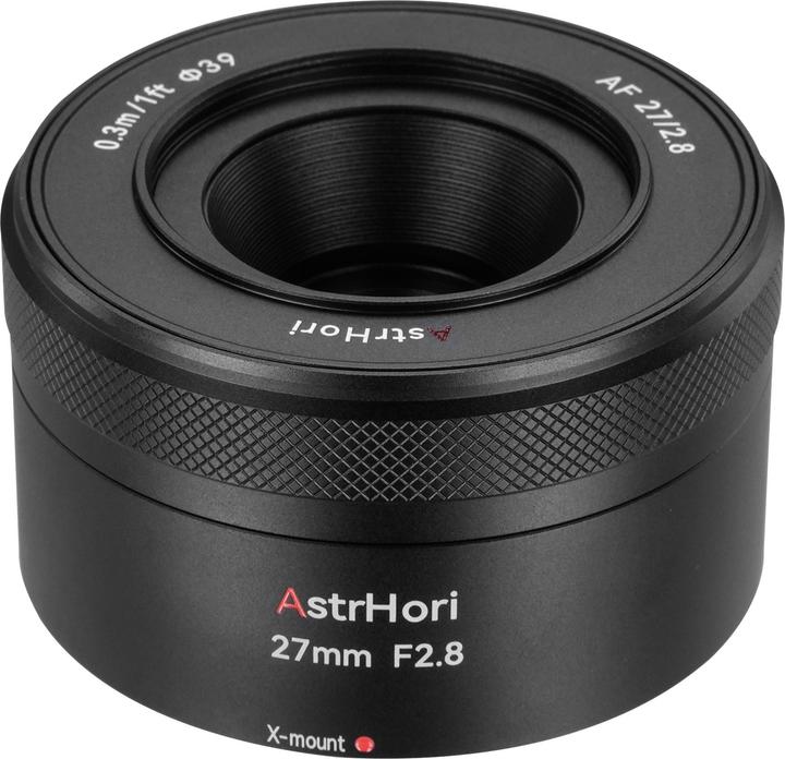 Actual product image AstrHori AF27mm F2.8 Fuji X Mount APS-C Lens Black (APS-C / DX)
