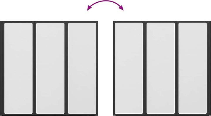 Immagine prodotto vidaXL Silvano (132 cm, 132 cm, 141 cm)