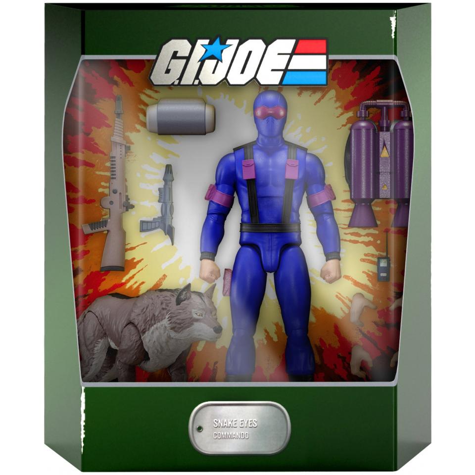 Thumbnail - Super7 G.I. Joe figurine Ultimates Snake Eyes (Real American Hero) 18 cm