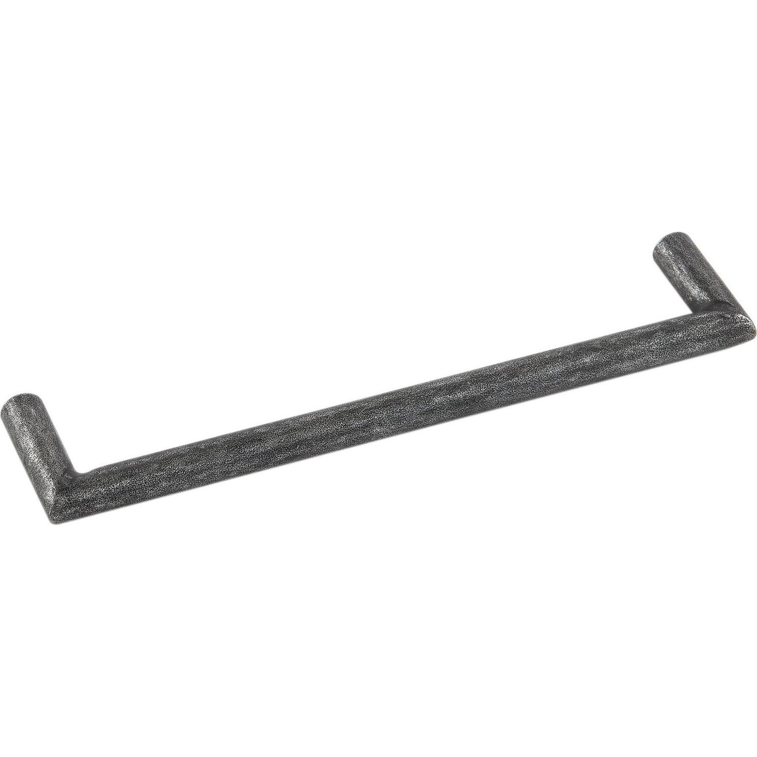 Halcö, Möbelgriff, Möbelgriff Davos LA 160 mm, Breite 170 mm, Eisen verzinkt schwarz passiviert