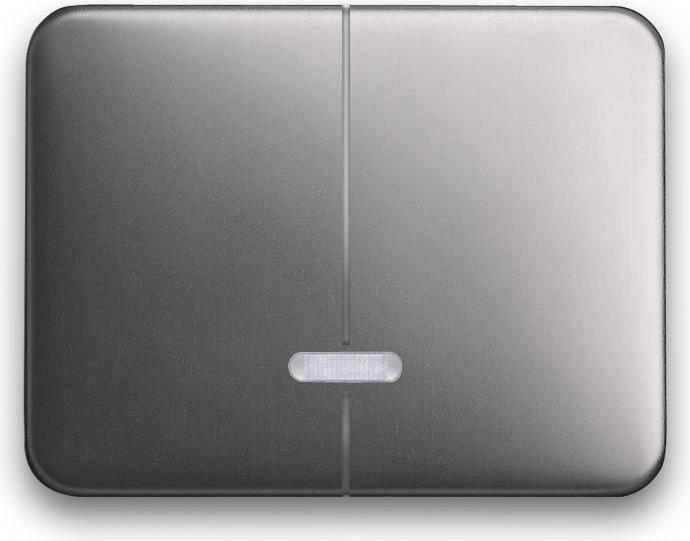 Busch-Jaeger alpha nea Dimmer-Abdeckung 6545-20 für Memory-Serien platin