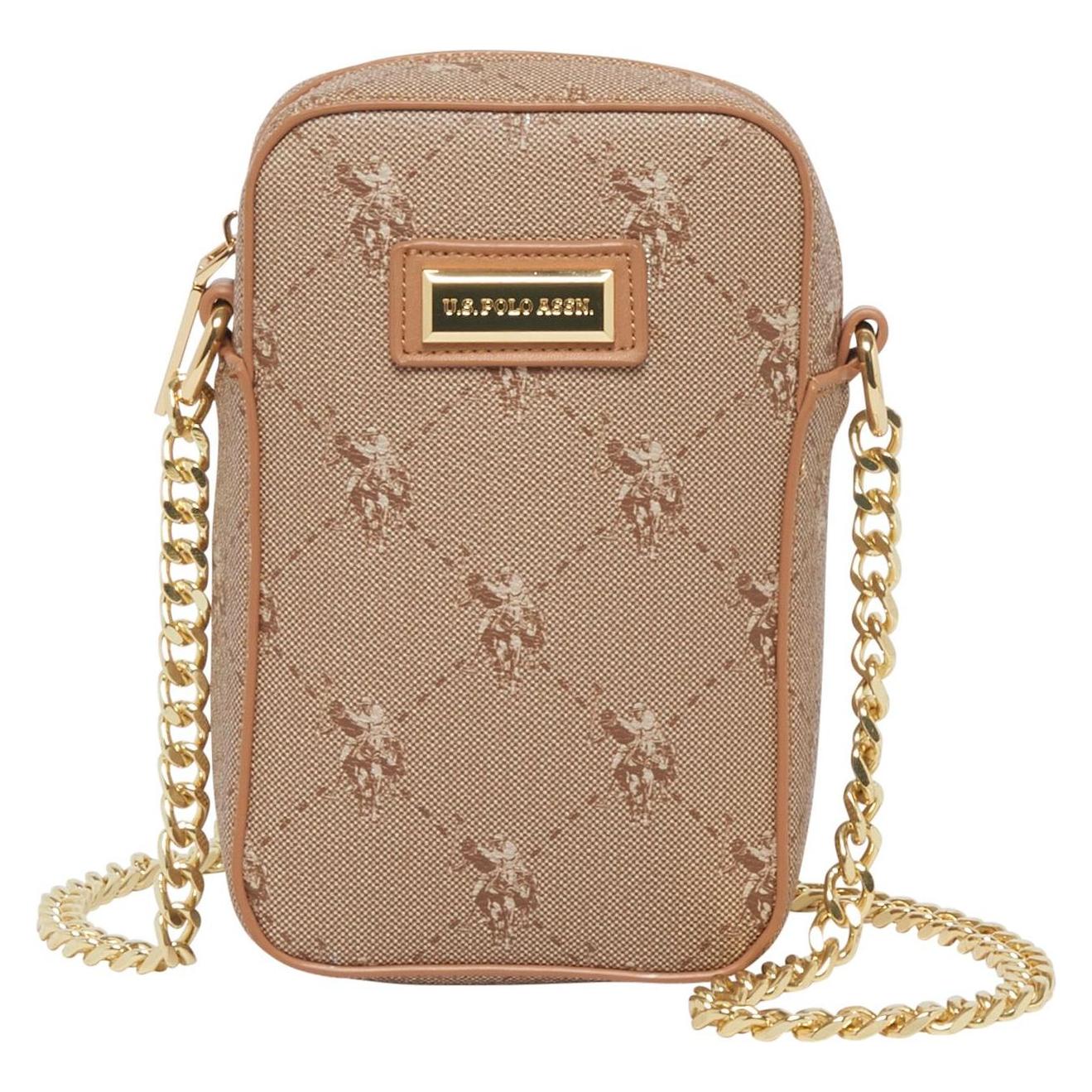 U.S. Polo, Damen, Handtasche, Hampton Mini Bag, Braun
