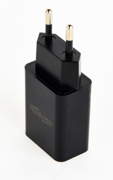 Actual product image Energenie Mains charger for smartphone EG-UC2A-03 (USB, black) (1 portion)