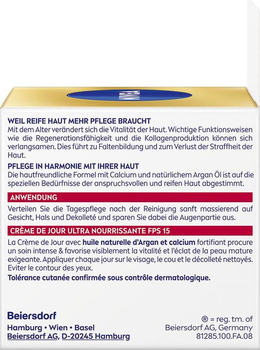 Actual product image NIVEA Vital Anti-Age extra reichhaltige Tagescreme LSF 15 (50 ml, Day cream, SPF 15)