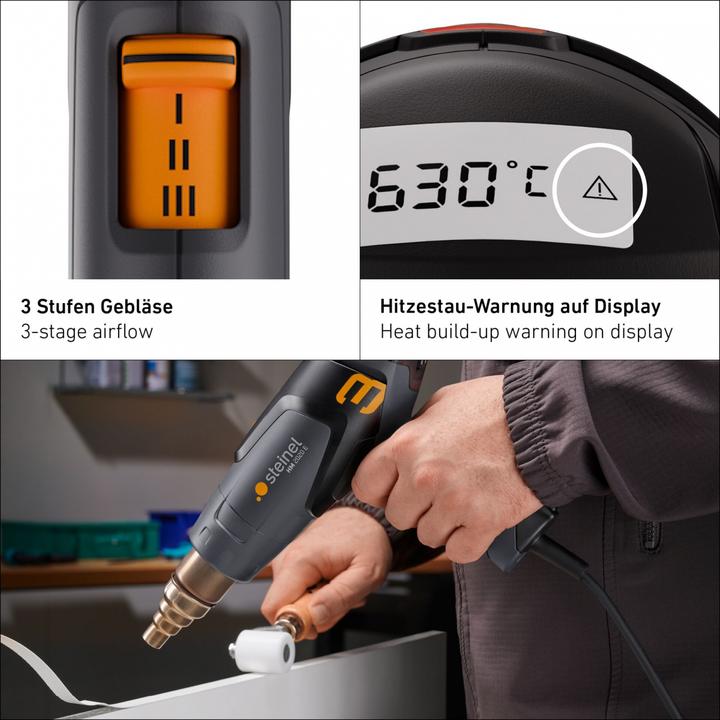 Actual product image Steinel 089559 HM 2020 E Hot air gun 2200 W