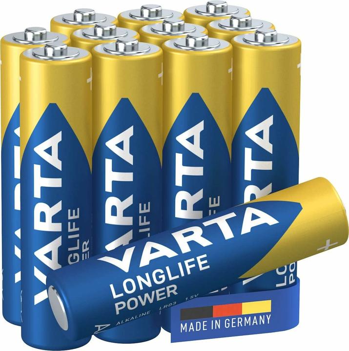Produktbild Varta LONGLIFE Power Box (12 Stk., AAA / LR03 / Micro / R03 / AM4 / MN2400 / KR03, 1260 mAh)