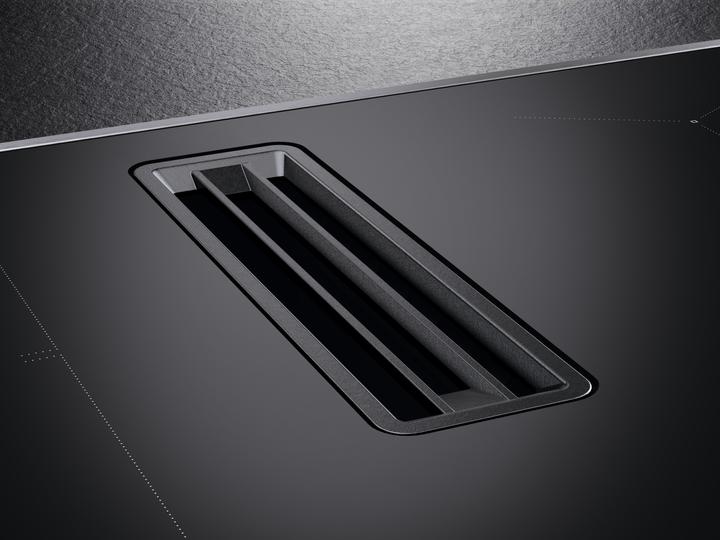 Actual product image AEG COLI84FHXB Self-contained hob with integrated extractor hood / Series 6000 Bridge XT / 80cm /