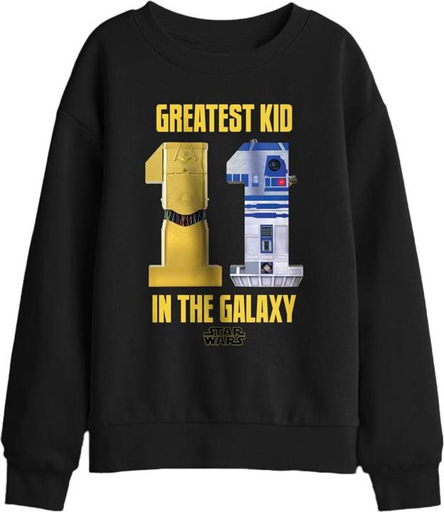 Produktbild Star Wars Greatest Kid Sweatshirt 11. Geburtstag (128)