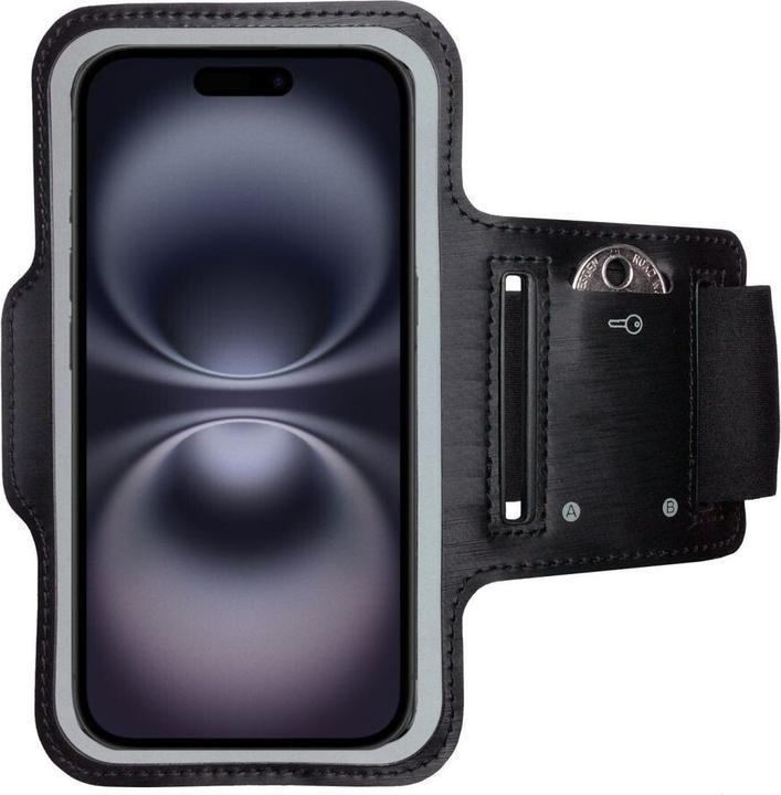CoverKingz Sportarmband für Apple iPhone 16 Sport Fitness Armband Handyhülle Tasche Joggen