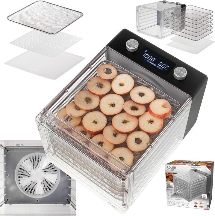 Actual product image Adler Other small household appliances | Food Dehydrator | AD 6660 | Power 600 W | Number of trays 6