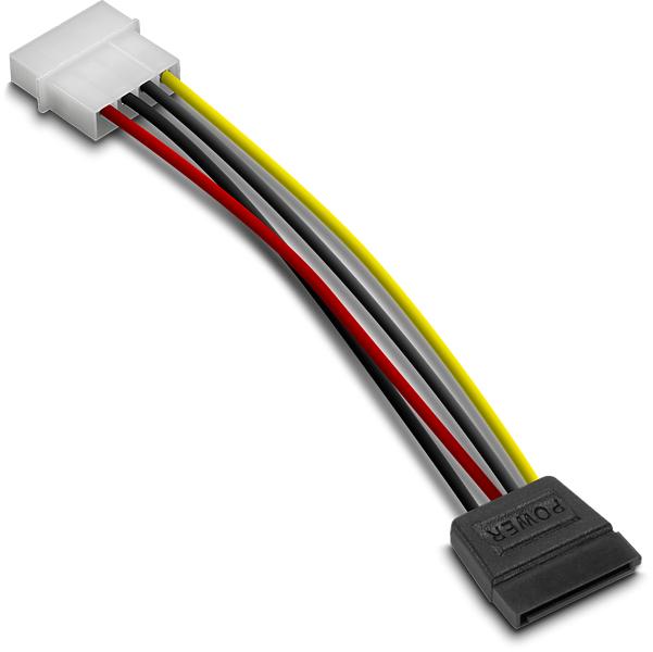 Produktbild Speedlink cable SATA (SL-170501-BK) (15 cm, 4 pin PWM, SATA)