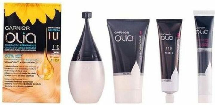 Image du produit Garnier OLIA coloración permanente #110 rubio super aclarante 4 pz (110)