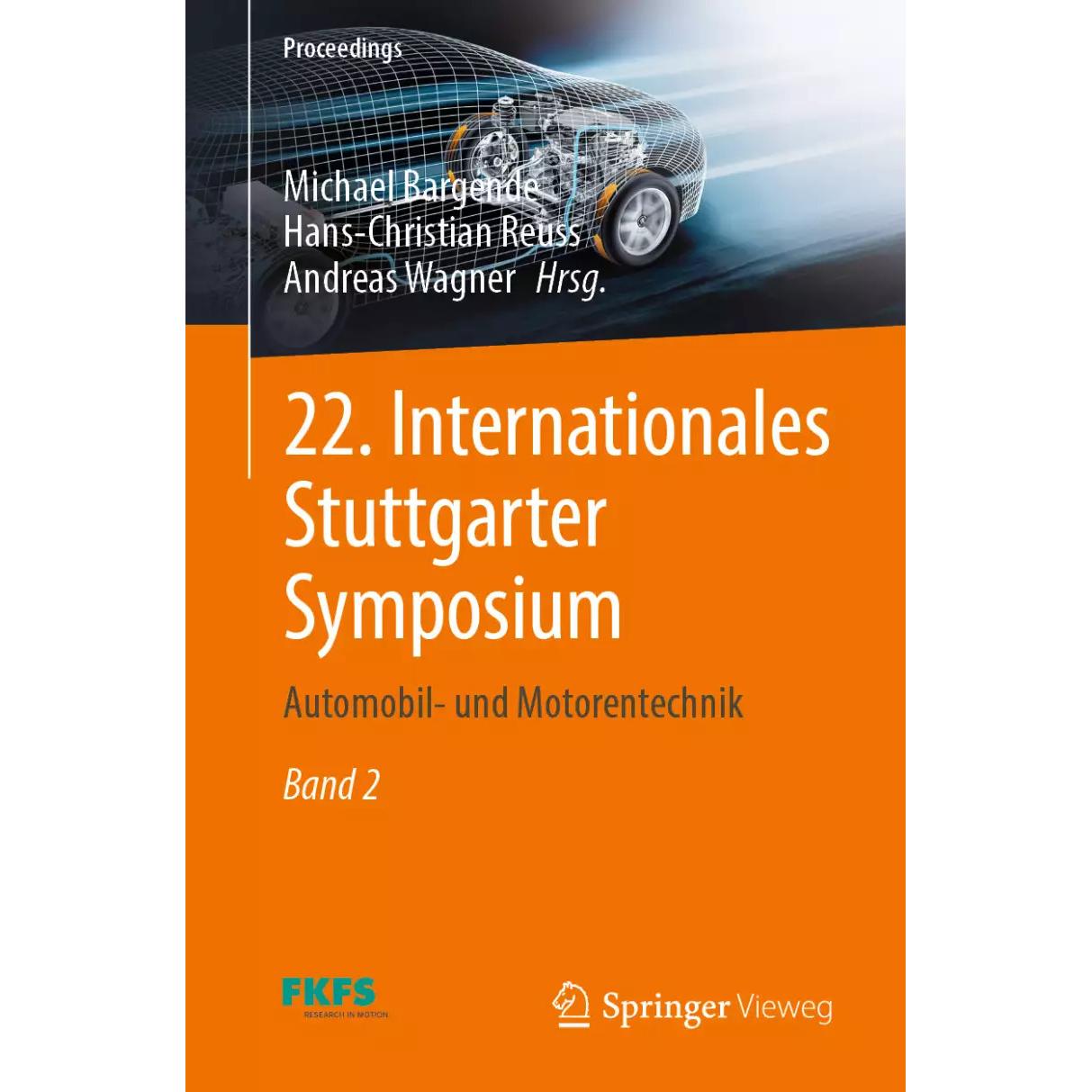 22. Internationales Stuttgarter Symposium, Fachbücher von Michael Bargende, Hans-Christian Reuss, Andreas Wagner