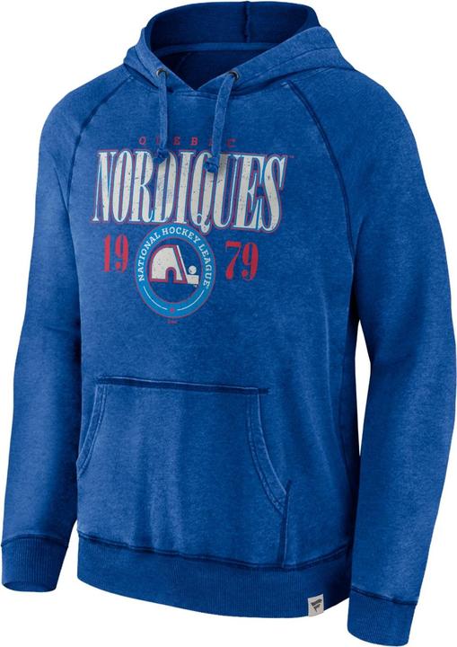 Immagine prodotto Fanatics Felpa con cappuccio Quebec Nordiques NHL Heather Frech Terry - M (M)
