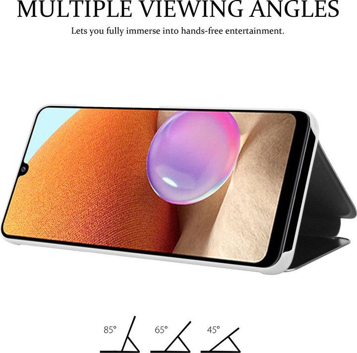 Immagine prodotto Cadorabo Copertina per specchietto retrovisore Smart View a libro (Samsung Galaxy A32)