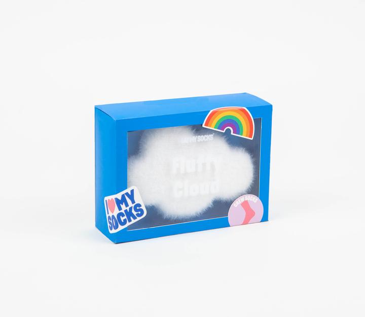 Actual product image Eat My Socks Socks, Fluffy Cloud (Single pack, One size)