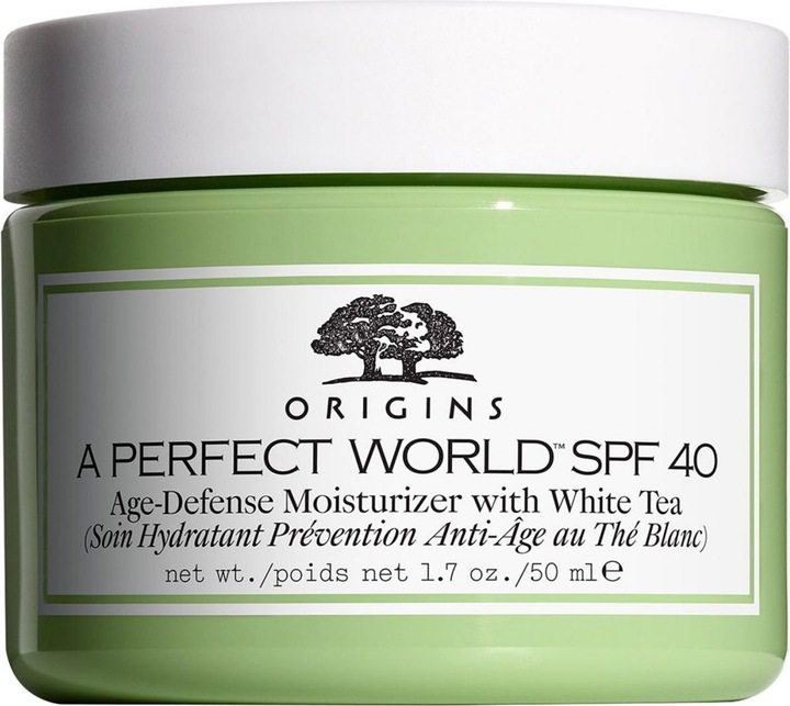Produktbild Origins A Perfect World Age-Defense Moisturizer With White Tea (50 ml, Tagescreme, SPF 40)