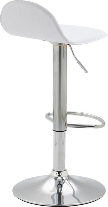 Actual product image CLP Set of 2 bar stools Lana V2 imitation leather, white