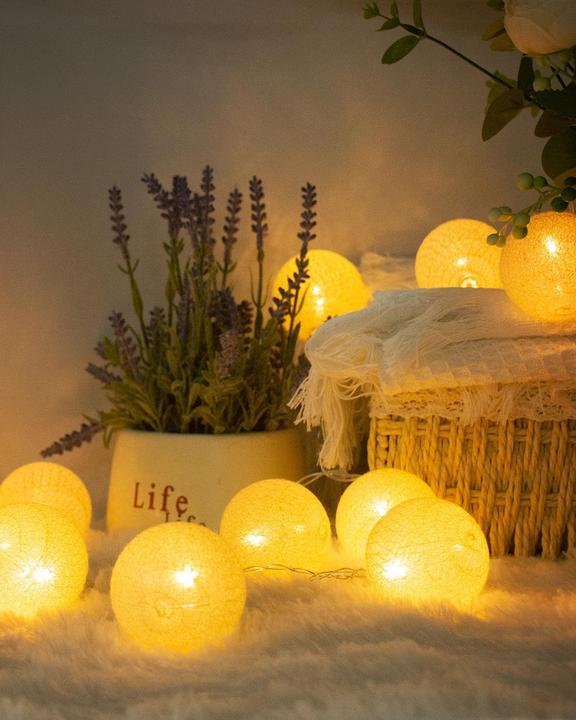 Actual product image Ciskotu Lichterkette mit 20 LED-Lampions, EU-Version (3.80 m)