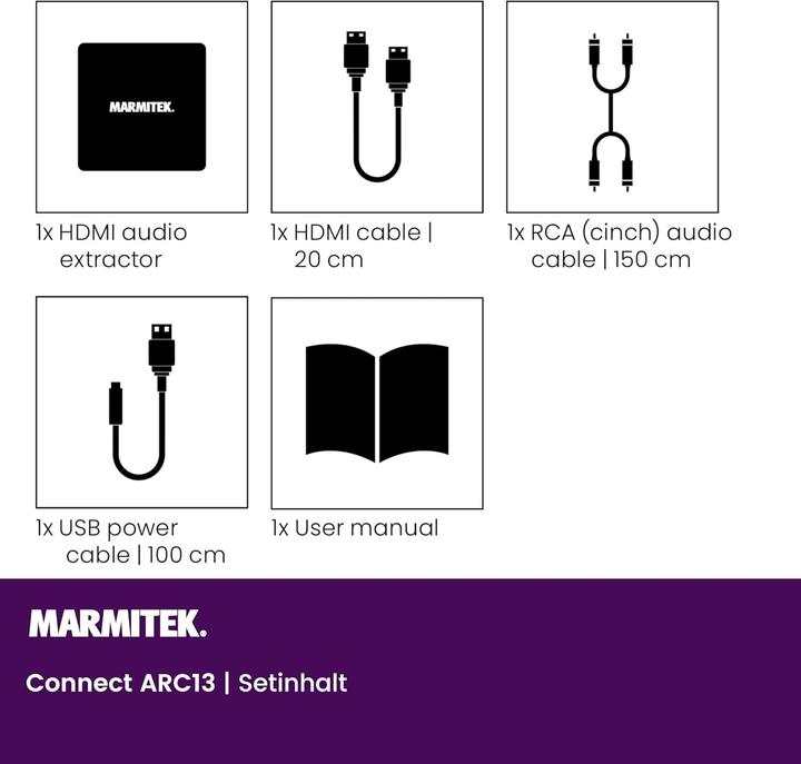 Actual product image Marmitek Connect ARC13