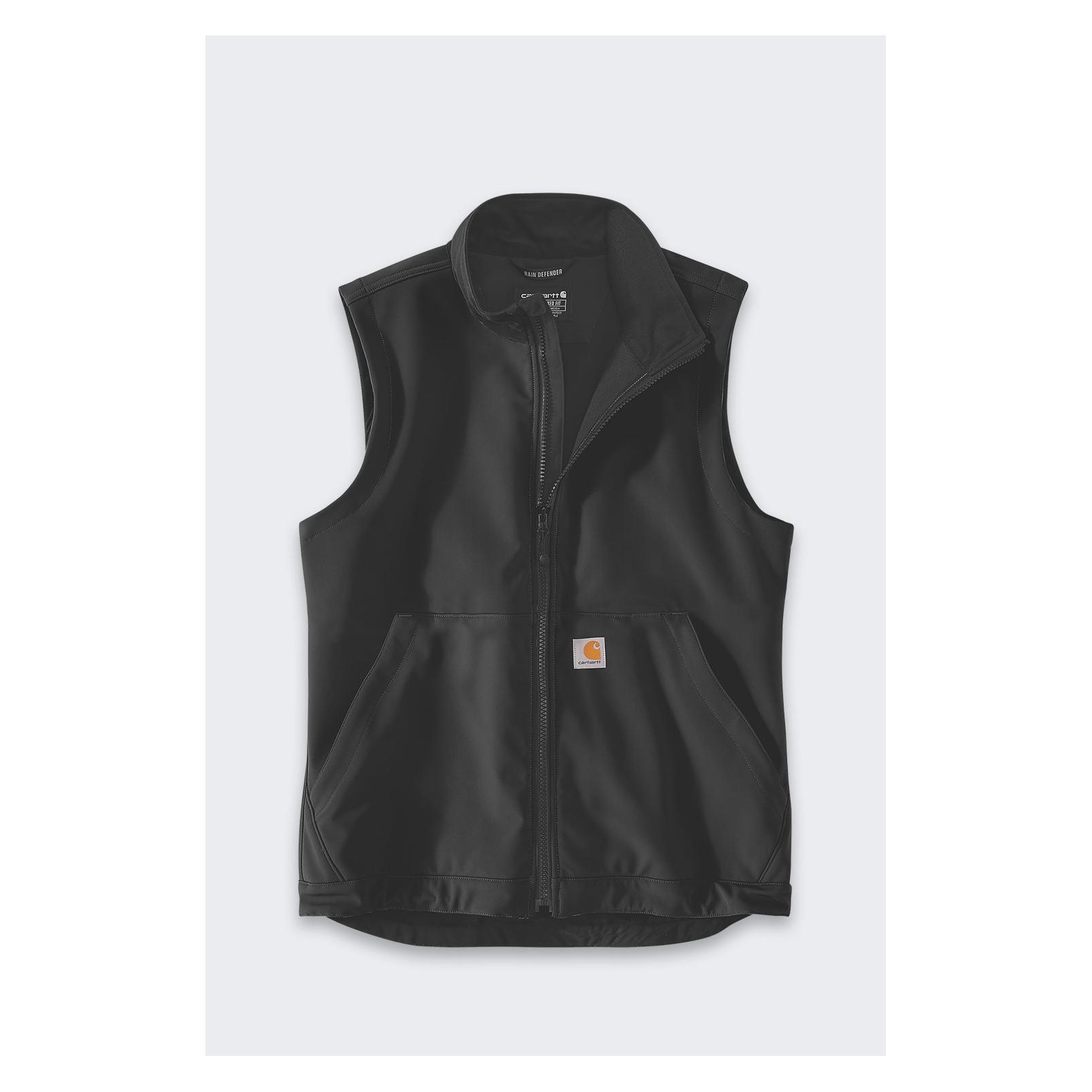 Carhartt, Herren, Westen, Schwarze Softshellweste Galesburg, Schwarz, (S)