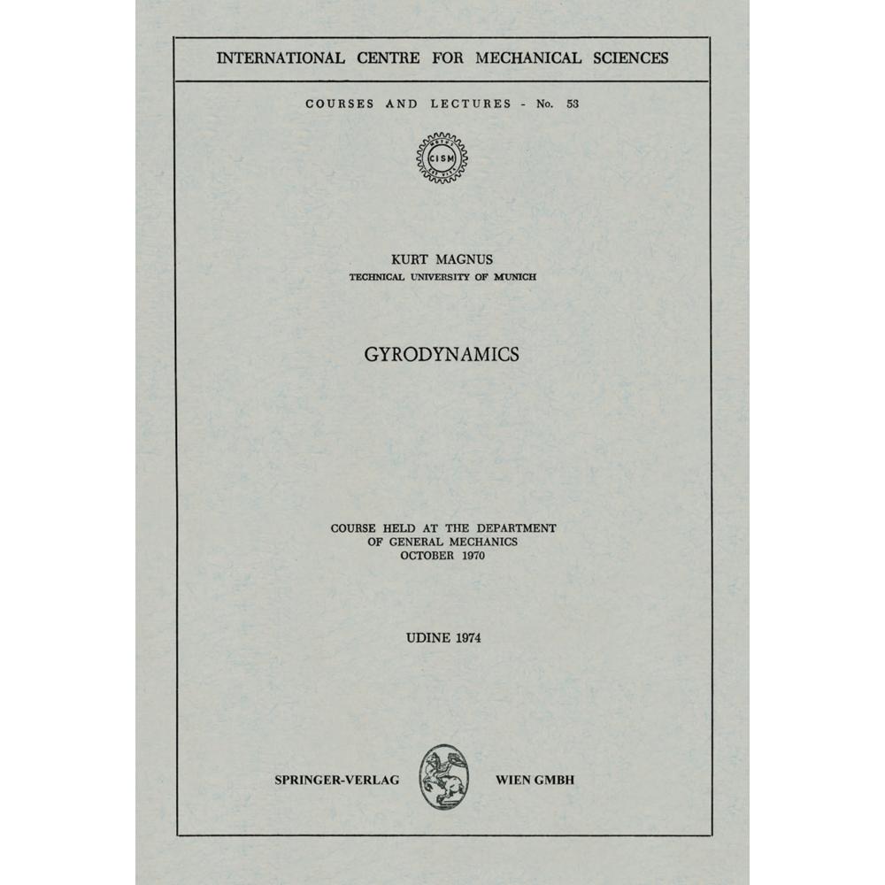 Gyrodynamics, Fachbücher