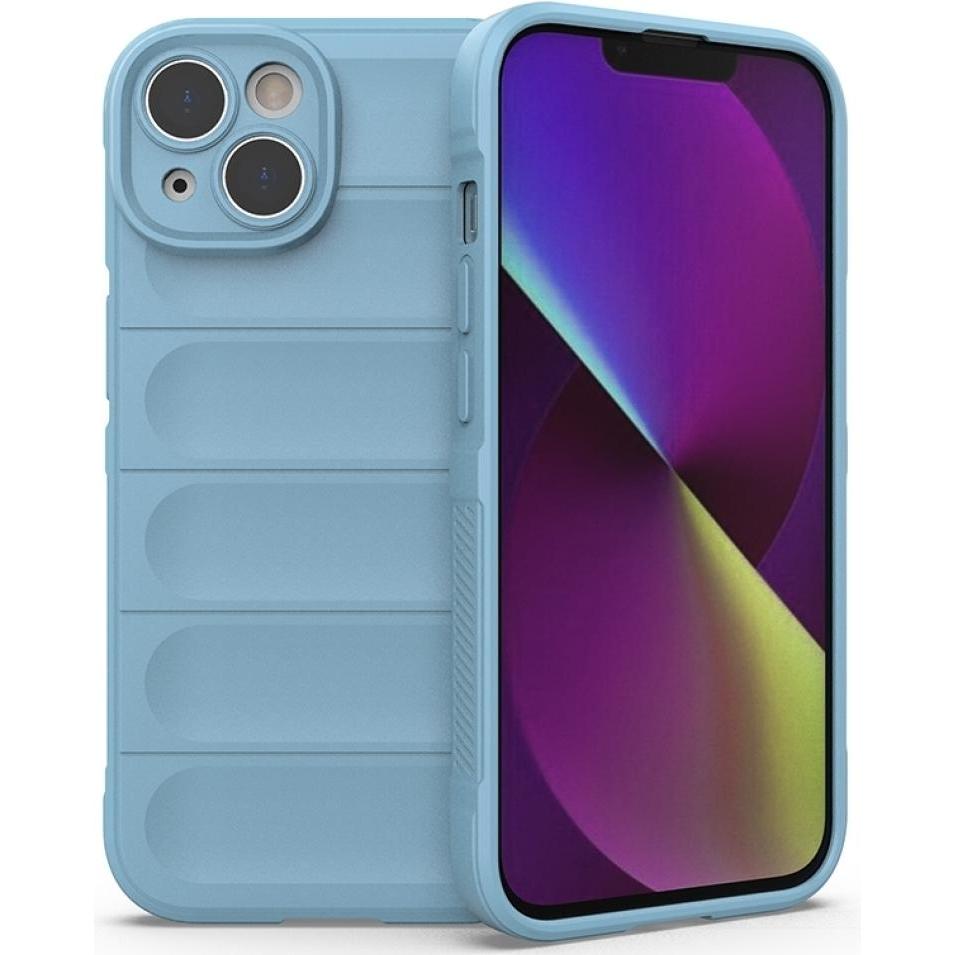 Screenguard CloudCase Apple iPhone 14 TPU Hülle (Apple iPhone 14), Smartphone Hülle, Blau