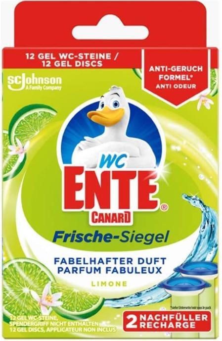 Produktbild WC-Ente Frische-Siegel 2er Nachfüller Limone