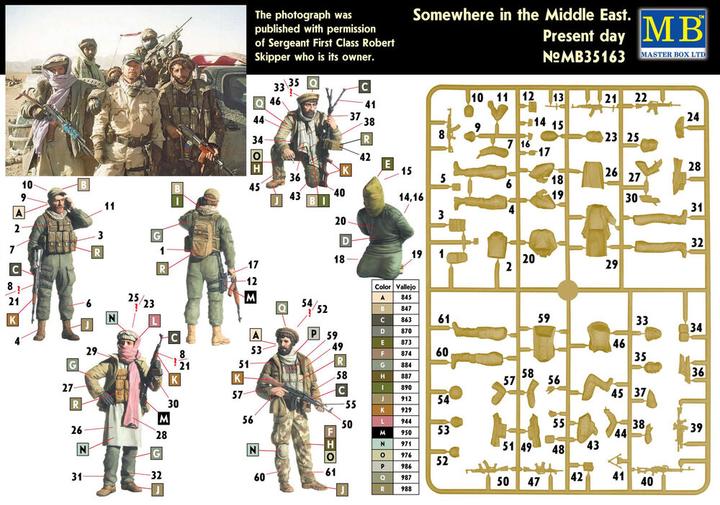 Image du produit Master Box Somewhere in the Middle East.Present day