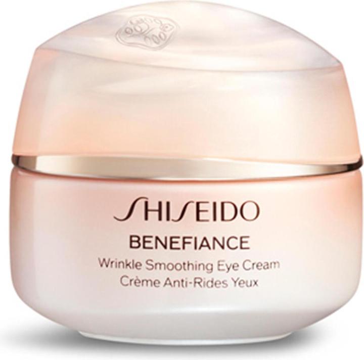 Shiseido Benefiance Wrinkle Smoothing Eye Crème (Augenpflege Crème, 15 ml, Tag + Nacht)