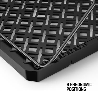 Actual product image Spirit Of Gamer Cooling Pad RGB Airblade 1200 Juodas