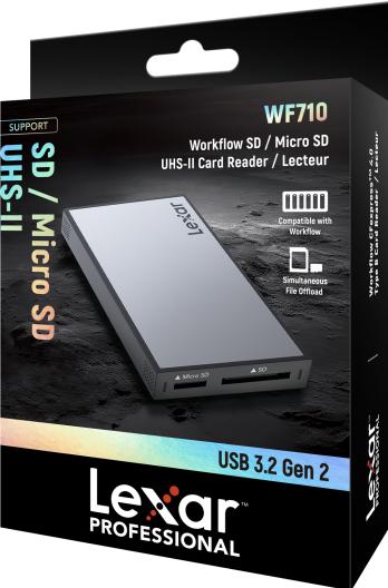 Produktbild Lexar PRO Workflow SD/microSD Reader (USB 3.2 Gen 2)