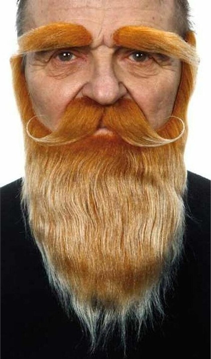 Produktbild My Other Me Falscher Bart Blond