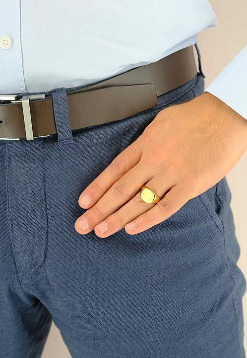 Immagine prodotto Muau Anello a disco (54, Oro 750/18 K)