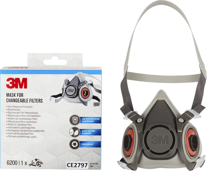 Immagine prodotto 3M Maschera di protezione delle vie respiratorie (1 x)