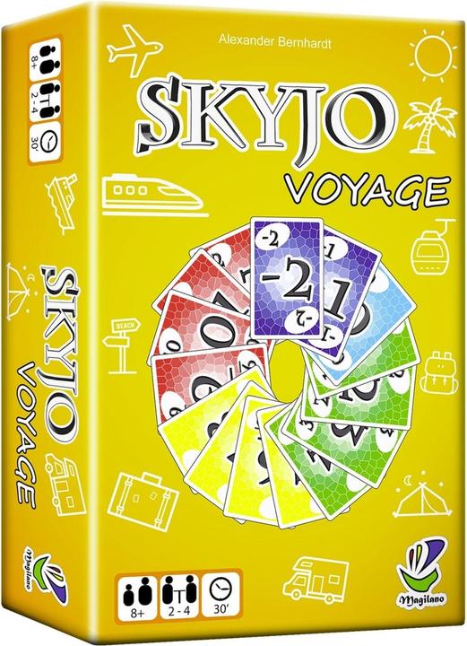 Image du produit Skyjo Voyage Kartenspiel ab 8 Jahren (Allemand, Anglais, Espagnol, Français, Italien, Néerlandais, 2 - 4 Joueur)