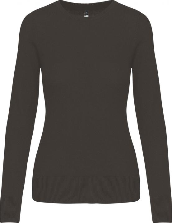 Kariban Pullover mit Rundhalsausschnitt Frau