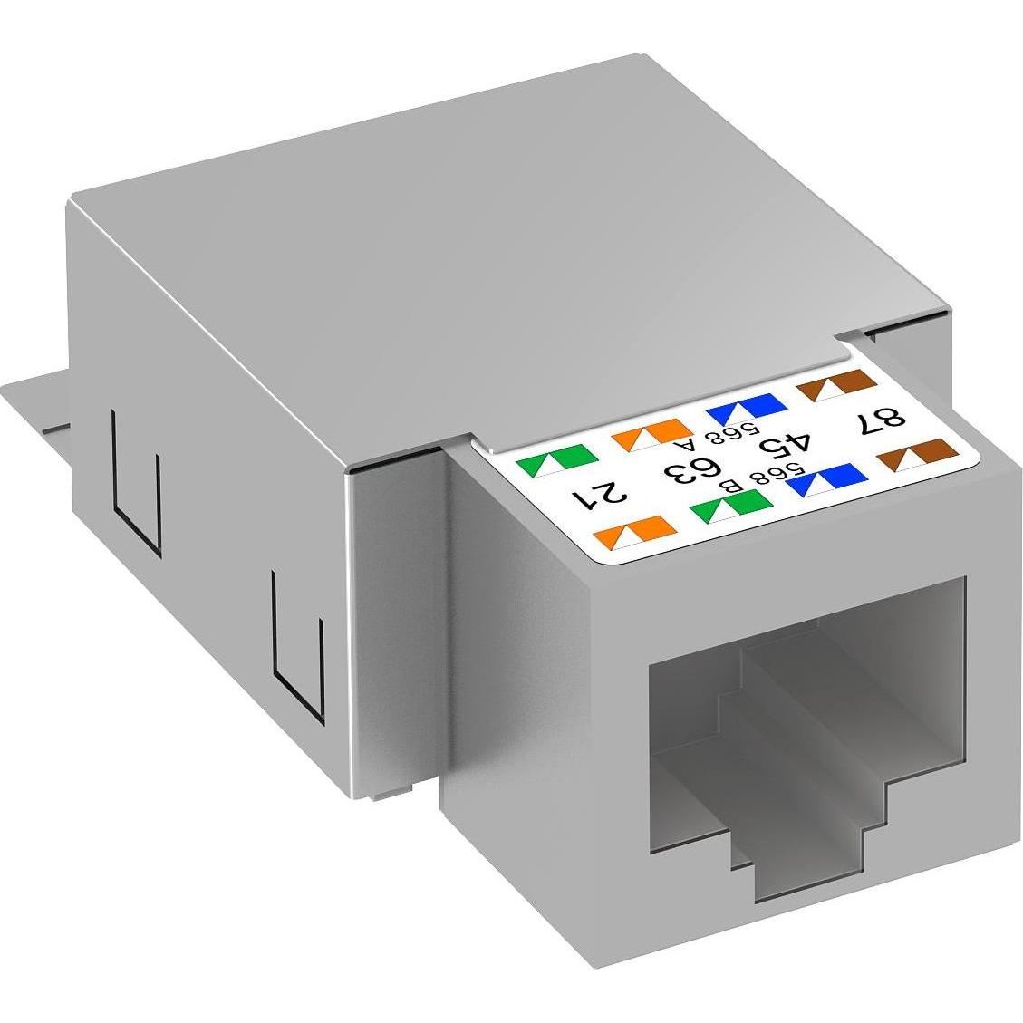 OBO Bettermann ASM-C5 G Anschlussmodul CAT 5geschirmt 6117325, Netzwerk Zubehör