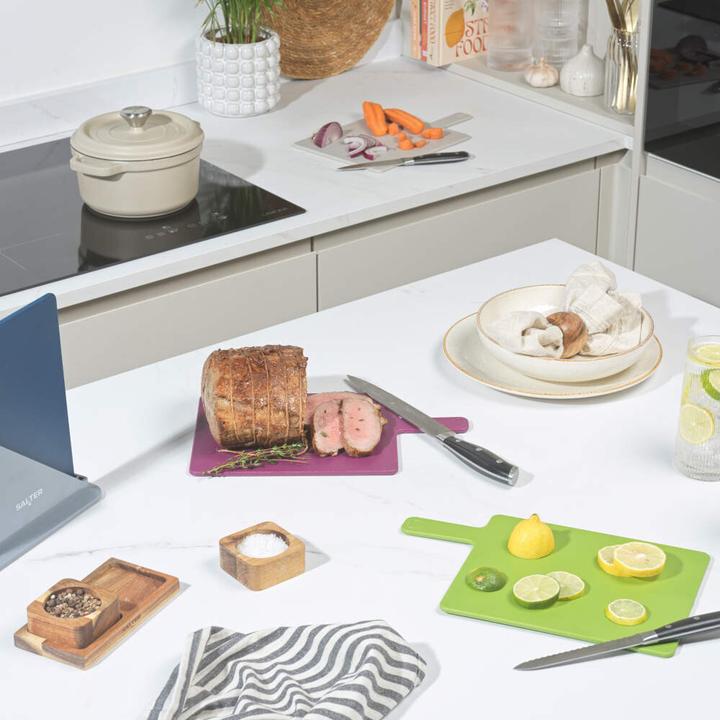 Immagine prodotto Salter BW047683EU7 Multicoloured 4-Piece Chopping Board Set
