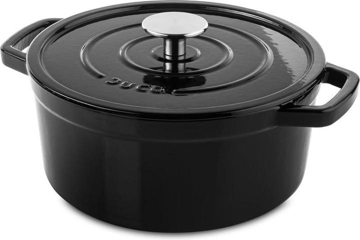 Actual product image Ducq Gietijzeren Braadpan 22cm DU122122 (Casserole + Stewpot, Frying pan, Cast iron)