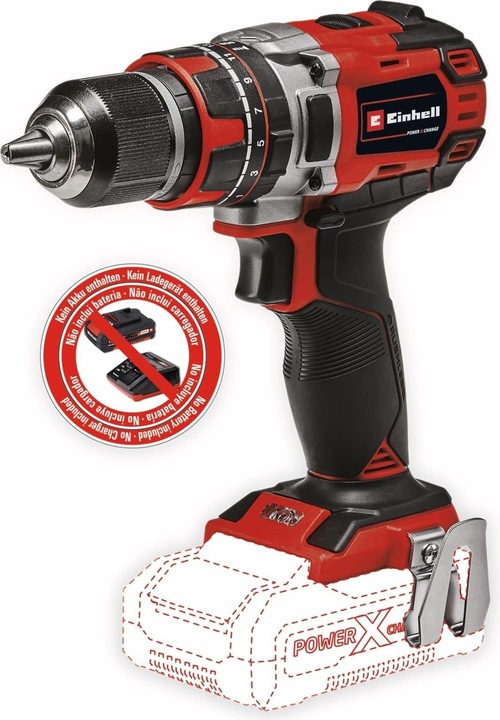 Einhell TP-CD 18/50 Li-i BL Solo (Fonctionnement sur batterie)
