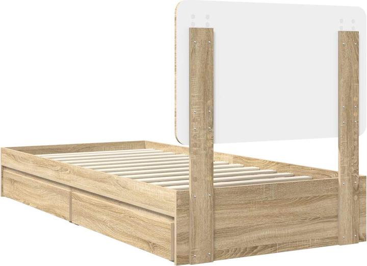 Actual product image vidaXL Aufbewahrungsbettgestell (100 x 200 cm)