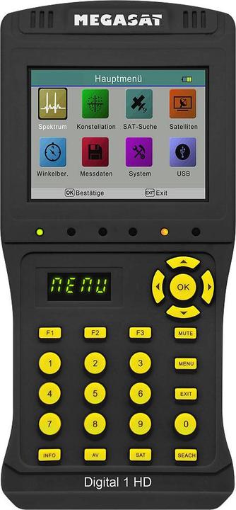Actual product image Megasat Digital 1 HD (Measurement technology)