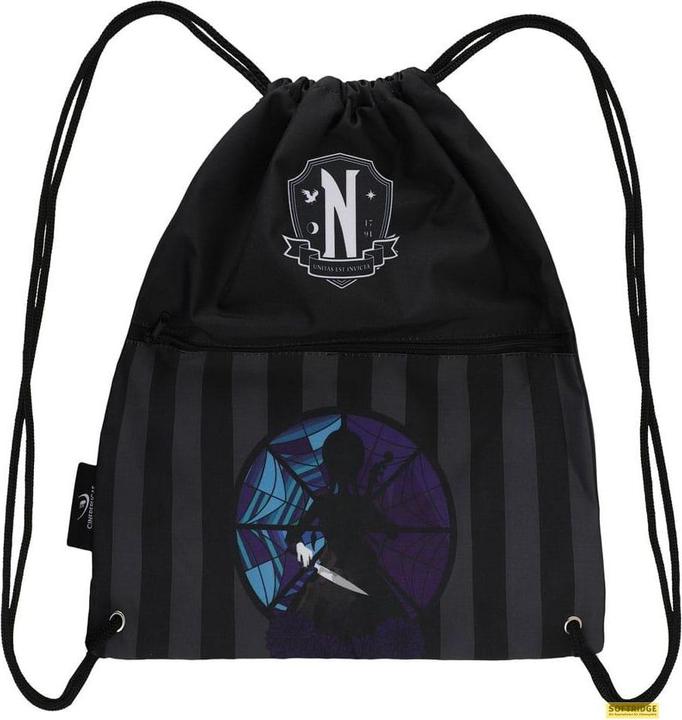 Cinereplicas Wednesday Drawstring Bag Wednesday with Cello