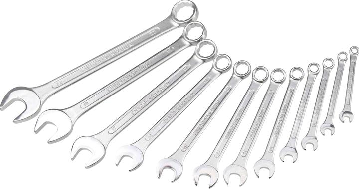 BGS Jeu de clés mixtes à fourche (22 mm, 8 mm, 10 mm, 14 mm, 21 mm, 18 mm, 11 mm, 7 mm, 12 mm, 19 mm, 17 mm, 20 mm, 15 mm, 13 mm, 6 mm, 9 mm, 16 mm)