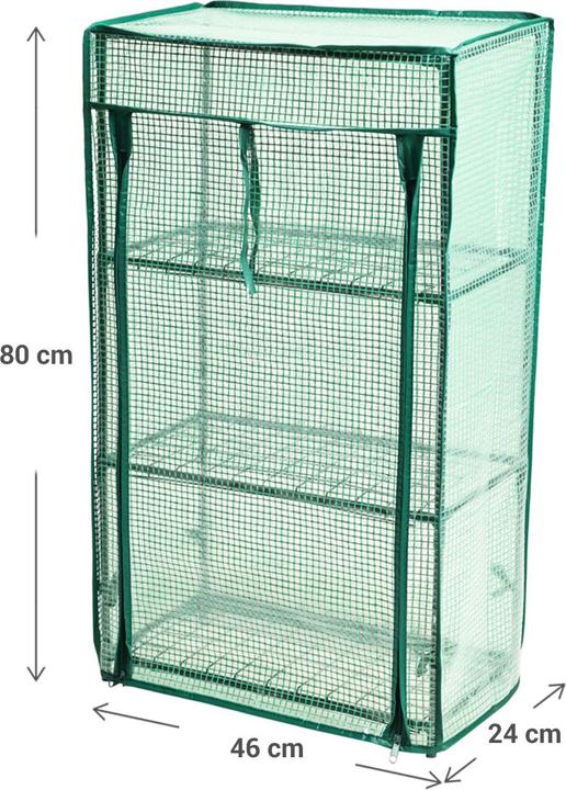 Image du produit ProGarden 2er-Set Mini Gewächshaus, 42 x 80 x 24 cm
