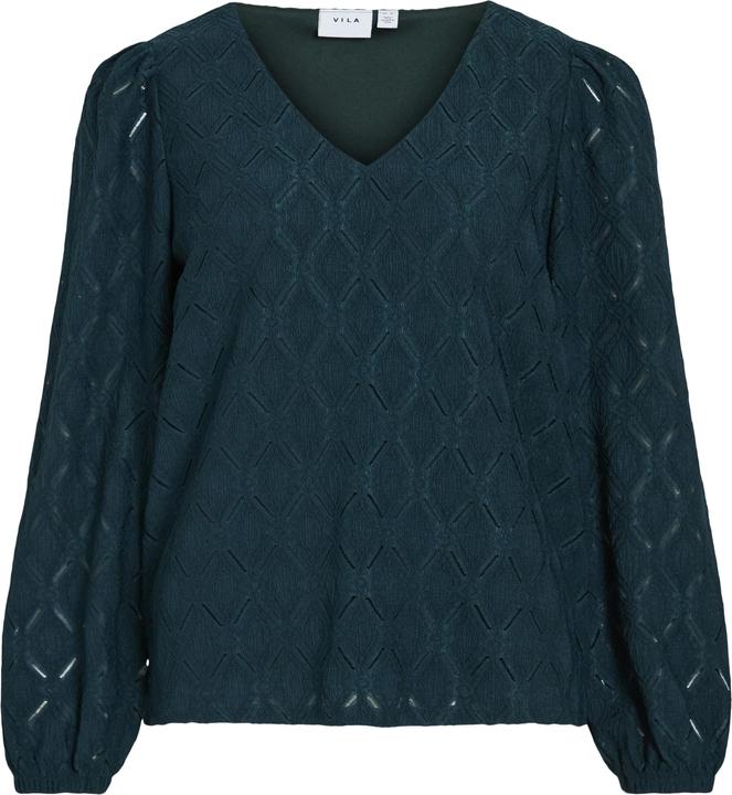 Immagine prodotto Vila VIFERO V-Ausschnitt Oberteil mit langen Ärmeln (S)