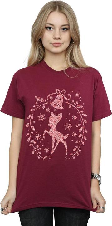 Produktbild Disney Bambi Christmas Wreath TShirt (XXL)