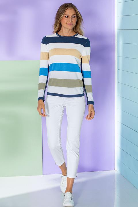 Image du produit Compass Pull-over Streifen Damen (40)