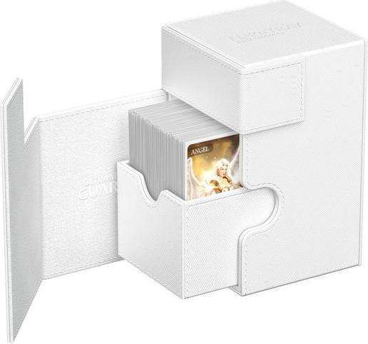 Image du produit Ultimate Guard Boîte à cartes Flip'n'Tray XenoSkin Monocolor 100+ Blanc
